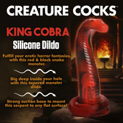 King Cobra Silicone Dildo *