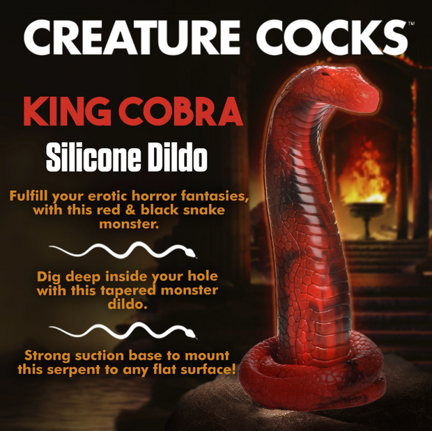 King Cobra Silicone Dildo *