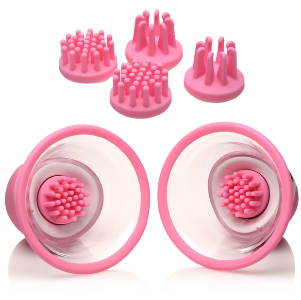 Rotating Silicone Nipple Suckers plus