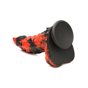 Fire Demon Monster Silicone Dildo