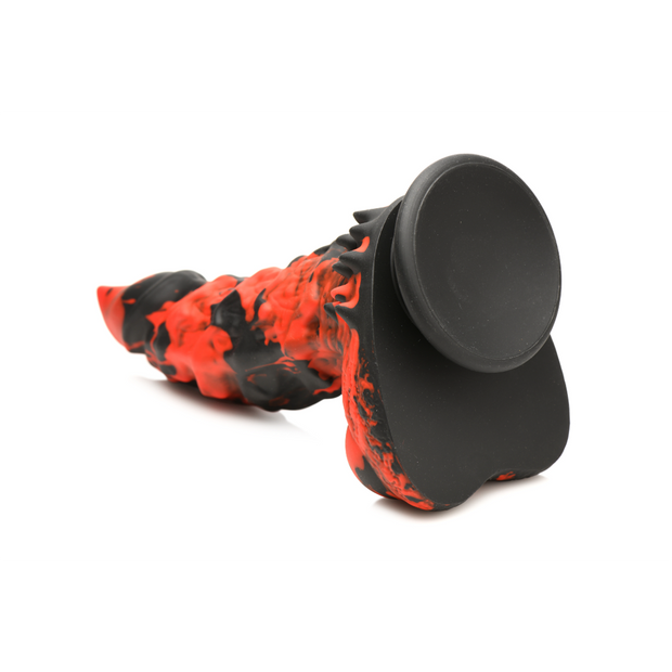 Fire Demon Monster Silicone Dildo