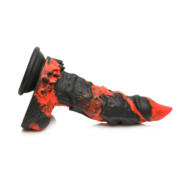 Fire Demon Monster Silicone Dildo
