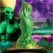 Nebula Alien Silicone Dildo *