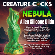 Nebula Alien Silicone Dildo *
