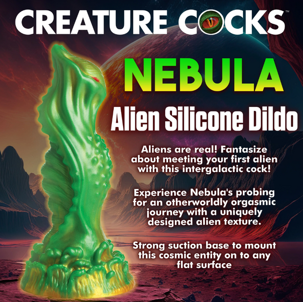 Nebula Alien Silicone Dildo *