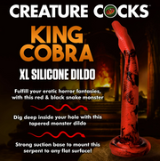 King Cobra - X-Large 18" Silicone Dong