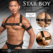Harnais de poitrine Star Boy avec brassards LXL