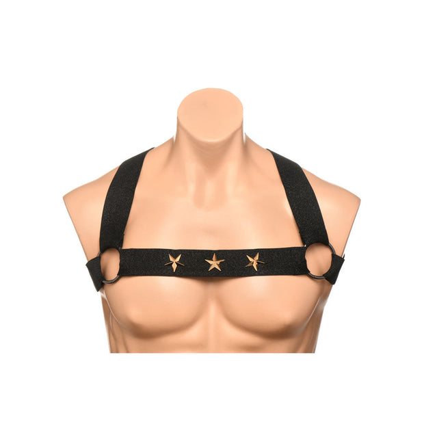 Harnais de poitrine Star Boy avec brassards LXL