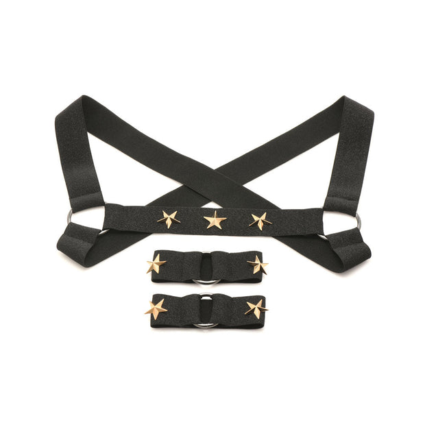 Harnais de poitrine Star Boy avec brassards LXL