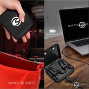 Dark Grip Vibrating Nipple Clamps