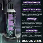 Creature Cum Unscented Jizz Lube - 8oz