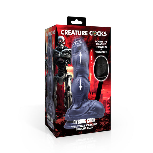 Cyborg Cock Thrusting & Vibrating Dildo