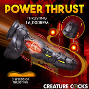 Cyborg Cock Thrusting & Vibrating Dildo