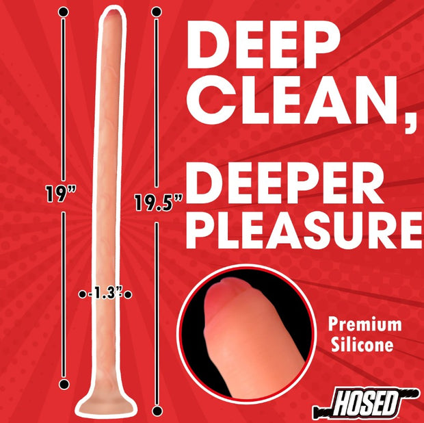 19" Slim Silicone Enema Hose