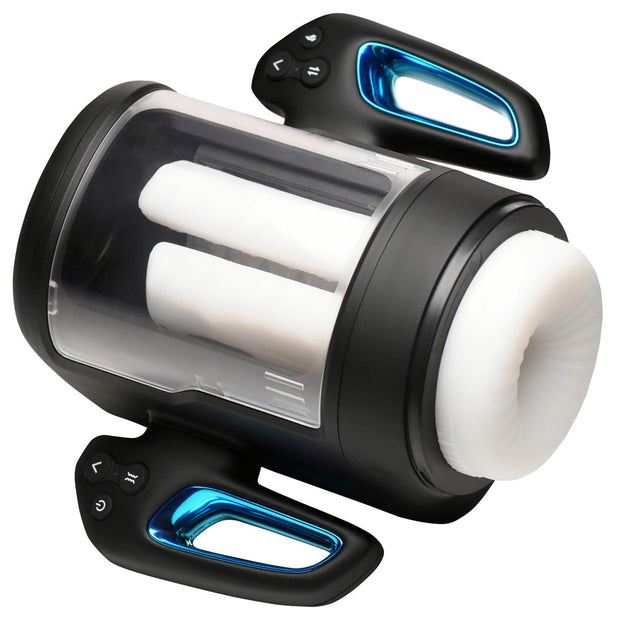 Cyber Milker Stroking & Vibrating Masturbator