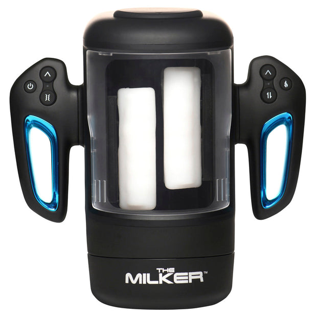 Cyber Milker Stroking & Vibrating Masturbator