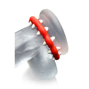 Anneau pénien en silicone Fangs