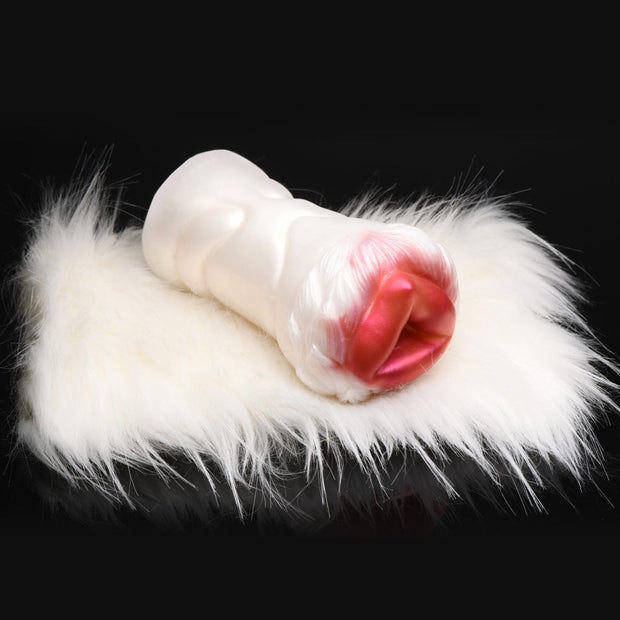 Snow She-Wolf Silicone Stroker