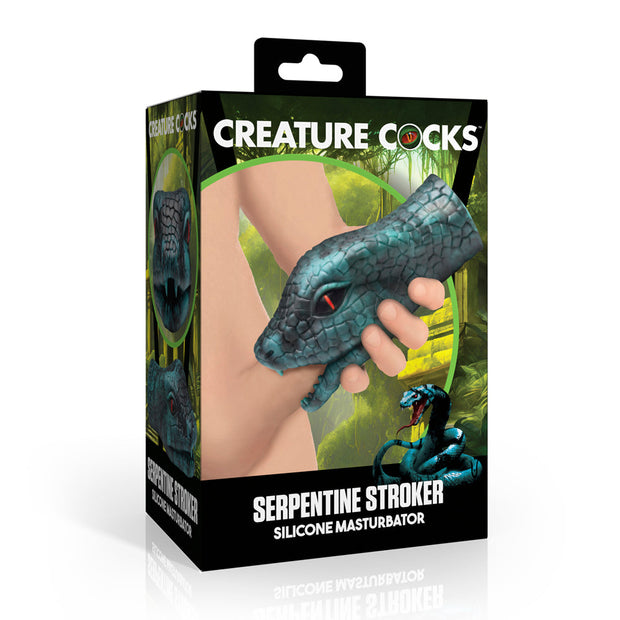 Serpentine Stroker Silicone - Green