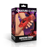 Serpentine Stroker Silicone - Red