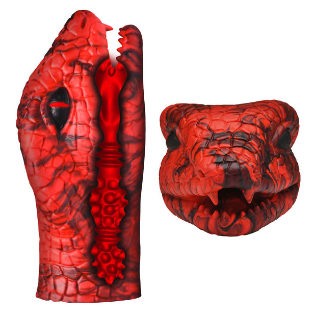Serpentine Stroker Silicone - Red