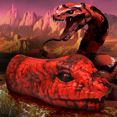 Serpentine Stroker Silicone - Rouge