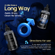 Sex Sauce for Men Water-Based Lube 8oz