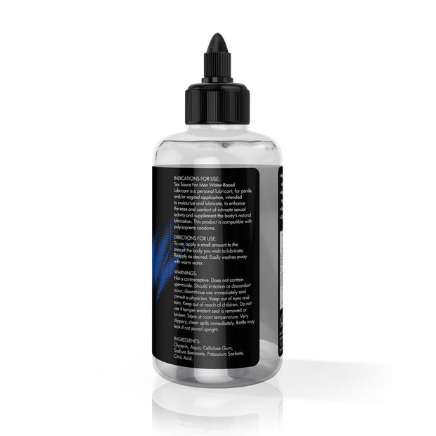 Sex Sauce for Men Water-Based Lube 8oz
