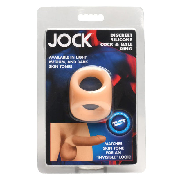 Anneau pénien et testicules en silicone JOCK - Léger