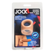 Anneau pénien et testicules en silicone JOCK - Tan
