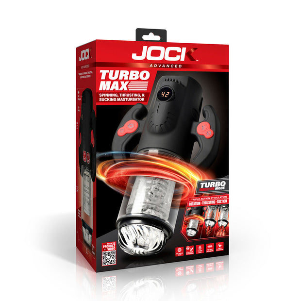 Turbo Max Spinning, Thrusting, & Sucking Masturbator