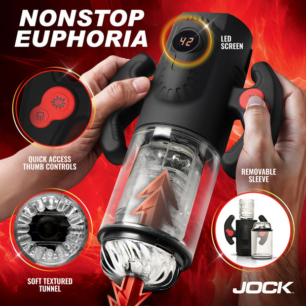 Turbo Max Spinning, Thrusting, & Sucking Masturbator