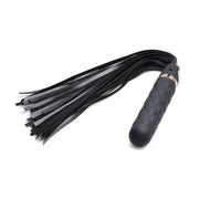 Vibra-Lasher 9X Vibrating Silicone Dildo Flogger