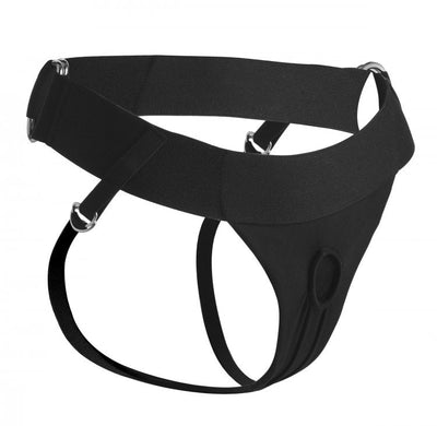 Harnais style jock Avalon STRAP U noir