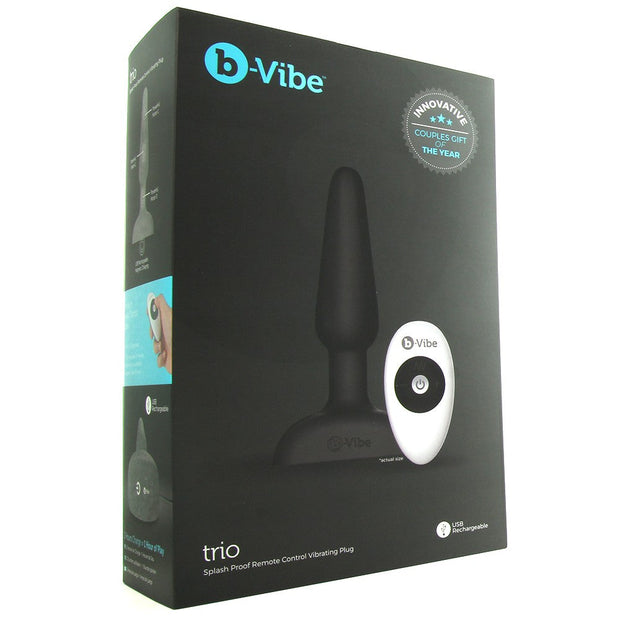 b-Vibe Trio Plug Black