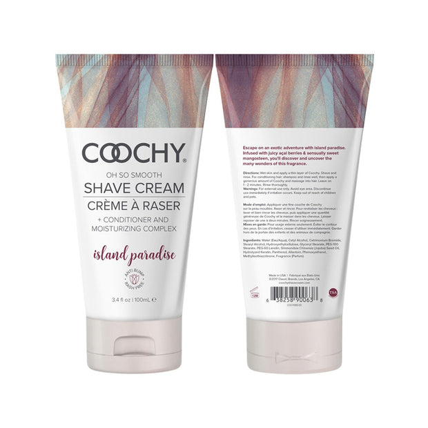 Coochy Shave Cream - Island Paradise 3.4oz