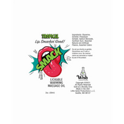 Warming & Lickable Massage Oil Tropical