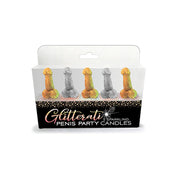 Glitterati Penis Candle Set 5pc