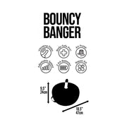 Bouncy Banger Inflatable Vibrating Dildo