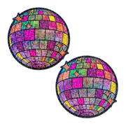 Disco Ball Shimmering Pasties