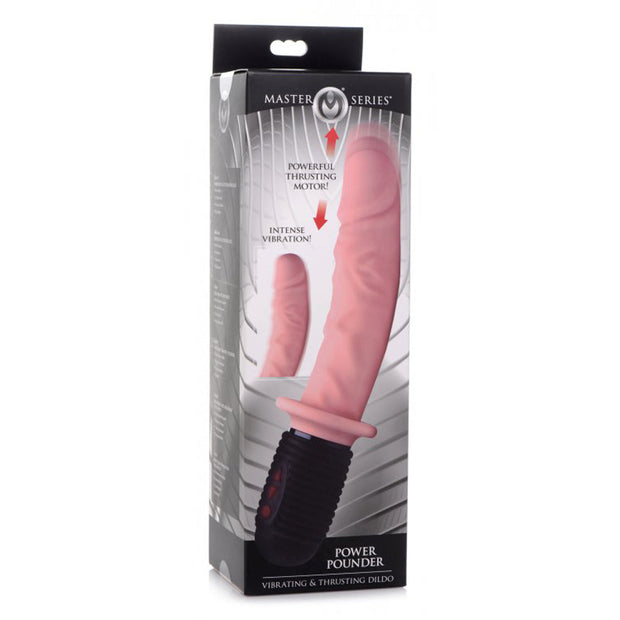 Power Pounder Vibrating&Thrusting Dildo*