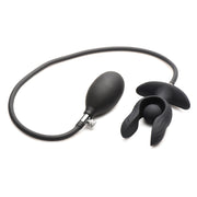 Dark Pearl Inflatable Vibrating Butt Plu